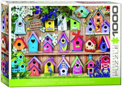 EUROGRAPHICS Home Tweet Home 1000-Piece Puzzle, Multi-Colored, 6000-5328