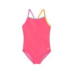 Speedo Girl's Standard Swimsuit One Piece Thin Straps - Coral Paradise, Size 16