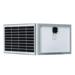 WAAREE 50 Watt Monocrystalline Panel | High Efficiency || Panel for Home, RV, Camping, Off-Grid, Outdoor Use || Portable Solar Panel || Boats, Cabins, Solar Lighting || Cost-Effective || Pack of 1