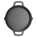 Winco CASD-10 Cast Iron Skillet, Black