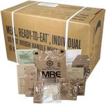 U.S. Military Meals Ready to Eat (12 Packs) - Flameless Heaters, Freeze Dried Meals w/Entree, Side Dishes, & More - MRE Packs for Emergency Survival, Hunting, & More - Inspection Date 2023 or Better