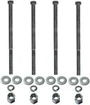 Jungle Gym Kingdom - 7" x 3/8" Swing Hangers Galvanized Hex Bolt Hardware Kit