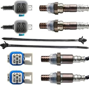 AUTO Occasion Oxygen Sensor O2 Sensor Upstream Downstream 4Pcs for GMC Yukon XL 2500 Yukon XL 1500 Yukon Sierra 3500 HD Replacement 234-4256 2Pcs 234-4668 2Pcs