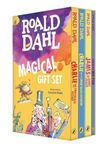 Roald Dahl Magical Gift Set (4 Books): Charlie And The Chocolate Factory, James And The Giant Peach, Fantastic Mr. Fox, Charlie And The Great Glass Elevator