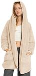 CUBRIDGE Warm Wearable Blanket Adult,Faux Fur Robe Cute Room Dorm Blanket,One Size Fits All