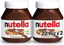 Nutella Hazelnut Spread With Cocoa For Breakfast, 2 Pack, 22.9 Oz Per Jar