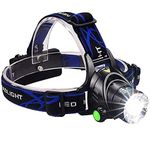 ASTUIKAYA High Power Long Range LED Zoom Head Lamp Head Light Atomic Beam Rechargeable Head Torch Water Resistant for Camping/Cycling/Caving and More