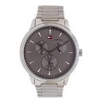 Tommy Hilfiger Analog Grey Dial Silver Men's Watch-TH1710385