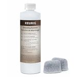 Keurig Care Kit Includes Descaling Solution & Water Filter Cartridges, Compatible Classic/1.0 & 2.0 K-Cup Pod Coffee Makers, 3 Count