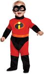 Disguise Kid's Incredibles Infant Classic Costume, Red, (12-18 mths)