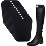 Ruisita 10 Pieces (5 Pairs) Boot Shaper Form Inserts Boots Tall Support for Women and Men…, Black, 14 inches