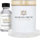 Diamond Drunk The Starter Collection - Non-Toxic, Fine Jewelry Cleaning Kit for Diamond, Gold, & Platinum Rings & More - 2 Months Supply of Safe, Sustainable Cleaner to Restore Shine - Simply White