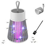 Enfogo Electric LED Bug Zapper Mosquito Killer Trap Lamp, USB Powered Ultraviolet Light Wave Mosquito Killer lamp, Theory Screen Protector Insect Killer Lamp for Home