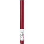 Maybelline Lipstick, Superstay Matte Ink Crayon Longlasting Dark Red Lipstick With Precision Applicator 50 Own Your Empire