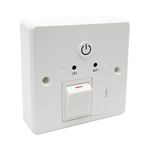 Smart WiFi Fused Spur Timer Switch for Immersion Heaters, Electric Towel Rails, Storage Heaters & Lighting - 13A Timer Switch with Power Monitoring | Alexa & Google Voice Control | No Hub Required