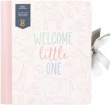 Busy B Pink Baby Journal - Spiral-b