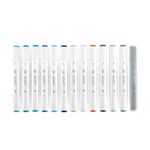 Royal Brush RM-955SEA Azure Marker Set (13 Per Pack), Seashore Colors