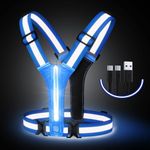 Simket Led Light Up Running Vest Re