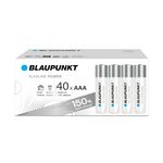 BLAUPUNKT AAA alkaline batteries, pack of 40, best for wall clocks, TV remote controls, LR03BPO/40CB