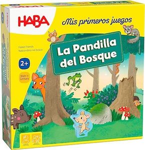 HABA 306610 - Mis Primeros Juegos – La Pandilla del Bosque, Juego Infantil de Mesa de observación y Memoria. Más 2 años