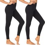 NexiEpoch High Waisted Leggings for Women - Tummy Control Compression Soft Yoga Pants for Workout Dance Pants