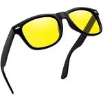 Joopin Night Driving Glasses for Men Anti Glare Night Vision Glasses for Women Yellow Driving Glasses Polarised Nighttime Glasses for Driving Yellow Tinted Lens