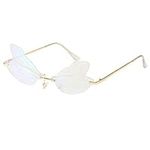 Aisi Fashion Rimless Dragonfly Wing