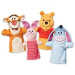 Melissa & Doug Disney Winnie the Pooh Soft & Cuddly Hand Puppets | Winnie The Pooh Toys, Soft Hand Puppets For Kids Ages 2+