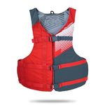 Stohlquist FIT Adult Life Jacket, US Coast Guard Approved Type III Life Vest, PFD for Men and Women, Easily Adjustable, Lightweight and High Buoyancy - Universal Fit (30-52" Chest)