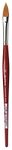 da Vinci 5584 Series Cosmotop Spin Pointed Filbert Oval Wash Paintbrush for Watercolor, Gouache Or Acrylic, Size 12