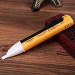 EBOFAB Plastic AC 90V-1000V Voltage Tester Detector Pencil Multifunction Test Pen Non-Contact Voltage Detector Electric Tester with LED Light