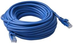 8Ware Cat 6a UTP RJ45 Male to Male Snagless Ethernet Cable, 10 m Length, Blue