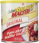 Golden Malted Waffle and Pancake Fl