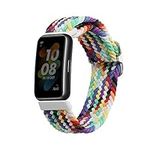 kwmobile Nylon Band Compatible with Huawei Band 7 - Band Replacement Strap for Fitness Tracker - Multicolor