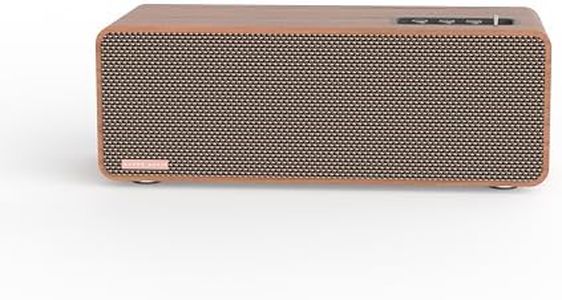 ALPSS AUDIO MRC11-PRO 80watts RMS Retro Wireless Bluetooth Speaker with ESIS New Digital Equalizer Settings,Powerful Speaker with DSP-Digital Sound Processor Loud Sound, Sleek Remote Control.