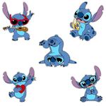 Refrigerator Magnets Fridge Sticker, Stitch Fridge Magnets Cartoon Fridge Magnet Stickers Cute for Magnet Boards Fridge Home Office Decor (Stitch Refrigerator Magnets)