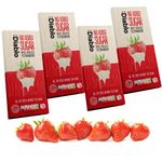 Diablo White Chocolate Bar with Strawberry | No Added Sugar, Gluten Free |Diabetic Friendly Chocolate| Hamper Available – Perfect for Gifting | 75g (Pack Of 4)