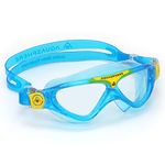 AQUASPHERE VISTA JR | Swimming Goggles for Kids 6 years + | UV Protection | Silicone Seal | Anti-Fog and Leak-Proof | Boys & Girls | Swimming Pool Goggles