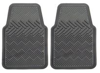 Pants Saver 18865 Rubber All Weather Car Mat Set, Gray 4-Piece