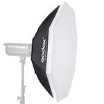 Fomito Godox Top Octagon Softbox 37Inch Octagon Softbox Photography Light Diffuser and Modifier with Bowens Speedring Mount for Monolight Photo Studio Strobe Lighting