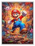 akyzag design, Mario Game Wall Post