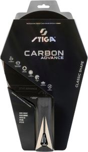 STIGA Carbon Advance Table Tennis Bat – Lightweight Performance Paddle