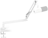 TONOR Microphone Boom Arm, Premium Low Profile Mic Arm Mic Stand for Gaming Podcasting Streaming Recording, Fully Adjustable 360° Rotatable 90° Foldable for Most Microphones T20LP
