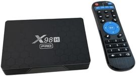 Android 12.0 TV Box X98H Pro 2.4G/5G Wifi6 4G RAM 32G ROM BT5.0 4K H.265 Set top Box with i8 keyboard