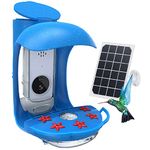 BirdDock Hummingbird Feeder Camera with Solar Panel, Smart Bird Feeder for Hummingbird with APP, Bird Feeder with AI Recognition, Auto-Notification, 1080 HD Live Video, Bird Gifts for Parent Friends