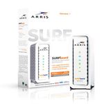 ARRIS Surfboard SBG6700AC DOCSIS 3.0 Cable Modem/Wi-Fi AC1600 Router - Retail Packaging - White