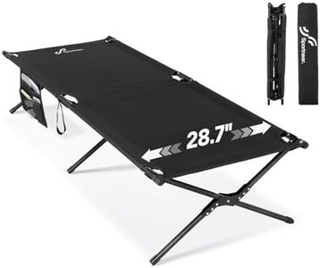 Sportneer Feldbett Klappbett 199 * 73cm, Feldbett Klappbar Campingbett Aktualisierte Version, Gästebett Klappbar XXL für Zelten Wandern Outdoor Wanderung, Reisen, Strand, Outdoor Garten Innen