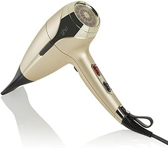 ghd Helios Limited Edition Best Hair Dryer, A Blow Dryer For Shinier Hair And Reduced Flyaways, All Hair Types, Lengths And Textures, 2200W, Champagne gold