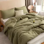 ROSGONIA Queen Comforter Set Olive 