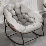 Villeston Outdoor Papasan Rocking C